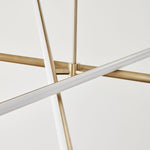 Load image into Gallery viewer, Voro Minimalist Chrome Light Rods - LED Semi-Flush Mount Ceiling Light
