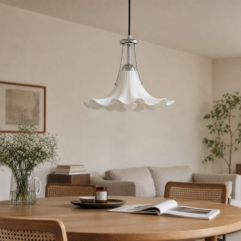 Cazelle Artistic Floral Pendant Lamp – Modern Sculptural Fixture for Living and Dining Areas