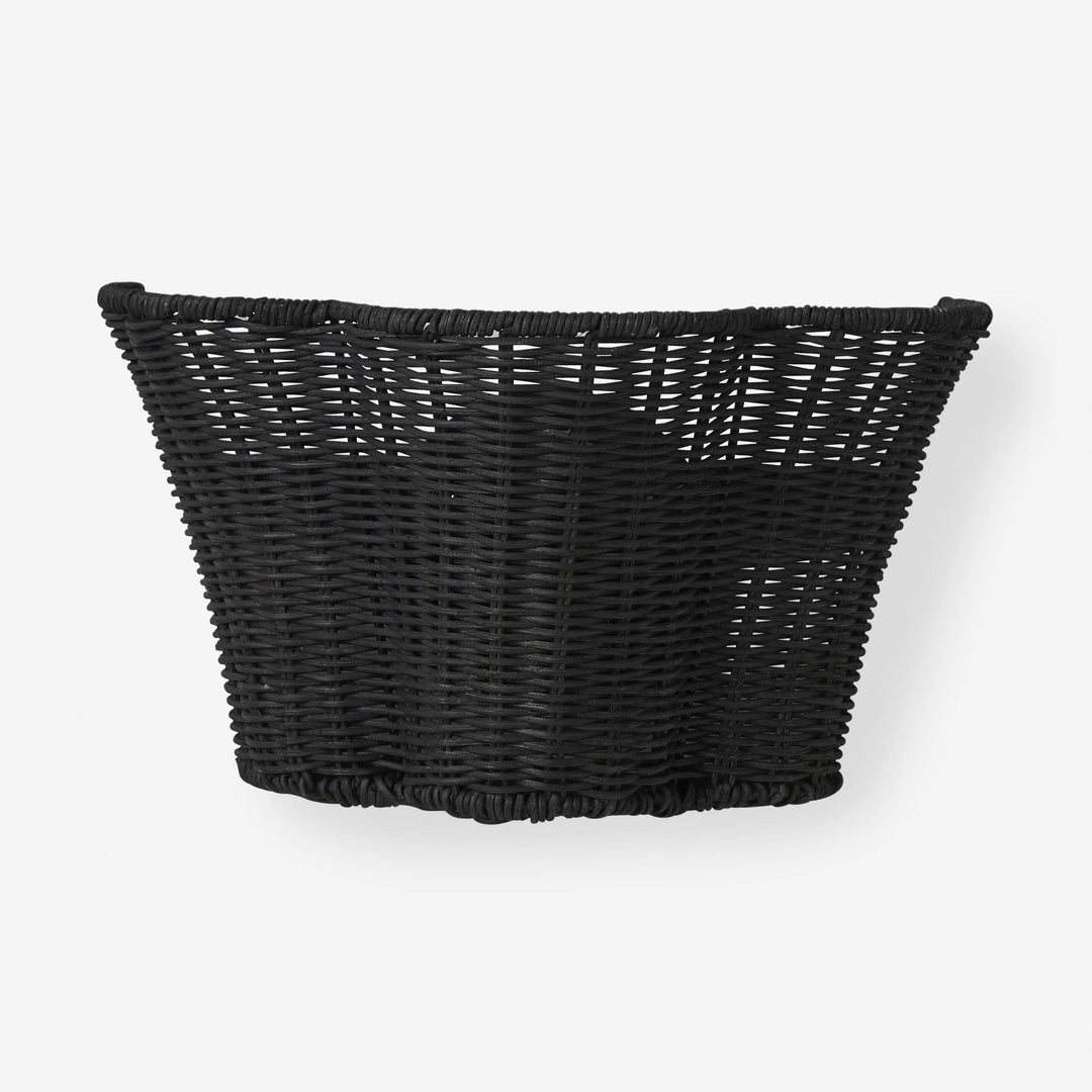 Wickara Geweven Wandkandelaar – Wandlamp met Geschulpte Mandenkap voor Slaapkamer