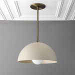 Load image into Gallery viewer, Metio Dome Pendant – Modern Metal Dome Lamp for Living Room &amp; Bedroom
