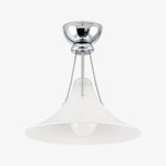 Bild in die Galerieansicht laden, Kallera Magnolia Ceiling Light – Gradient Design Lampshade for Bedroom and Hallway
