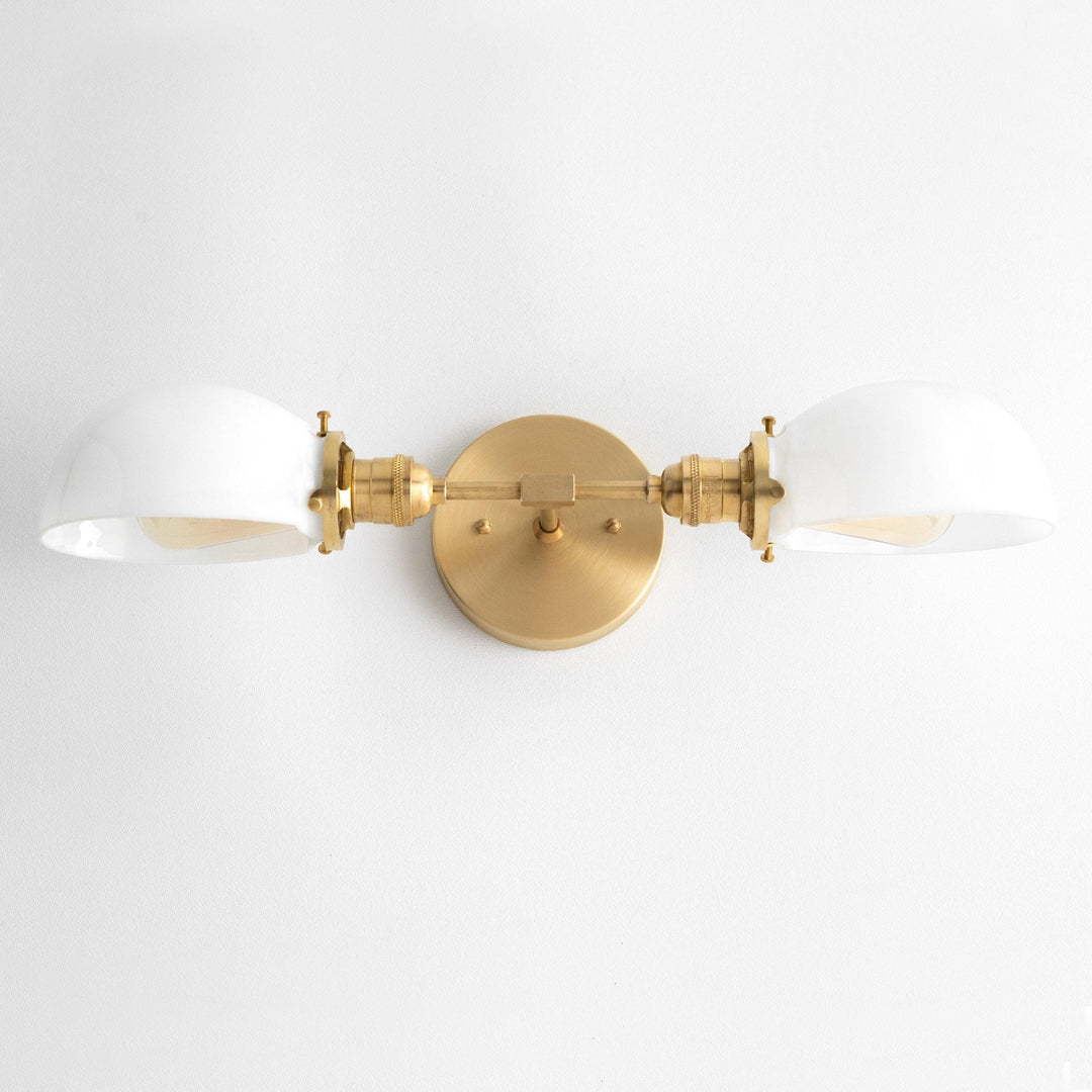 Ornato Luxe Vanity Light – Mid-Century Art Deco Wall Lamp for Bathroom