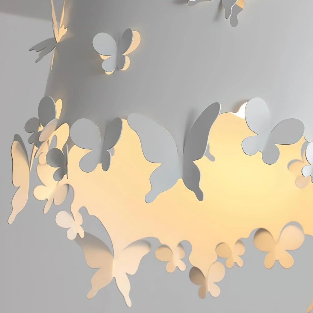 Alaria Design Lampa wisząca - Artystyczna lampa wisząca z ambientowym cieniem do salonu