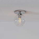 Load image into Gallery viewer, Selvion Modern Globe Pendant Light - Damp-Rated Bathroom Lighting - Luxe Glass Shade
