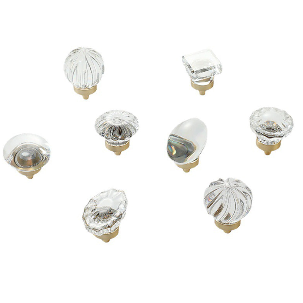 Modern Crystal Drawer Knobs