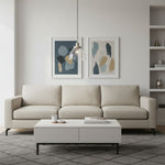 Afbeelding laden in galerijweergave, Novera Art Deco koepel verstelbare hoogte glazen kap hanglamp - Woonkamer