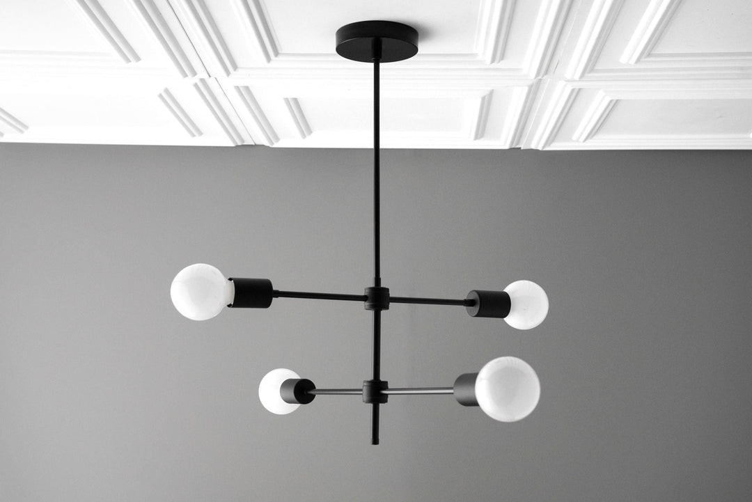Mobilux Orb Cluster Contemporary Chandelier for Dining & Living Spaces