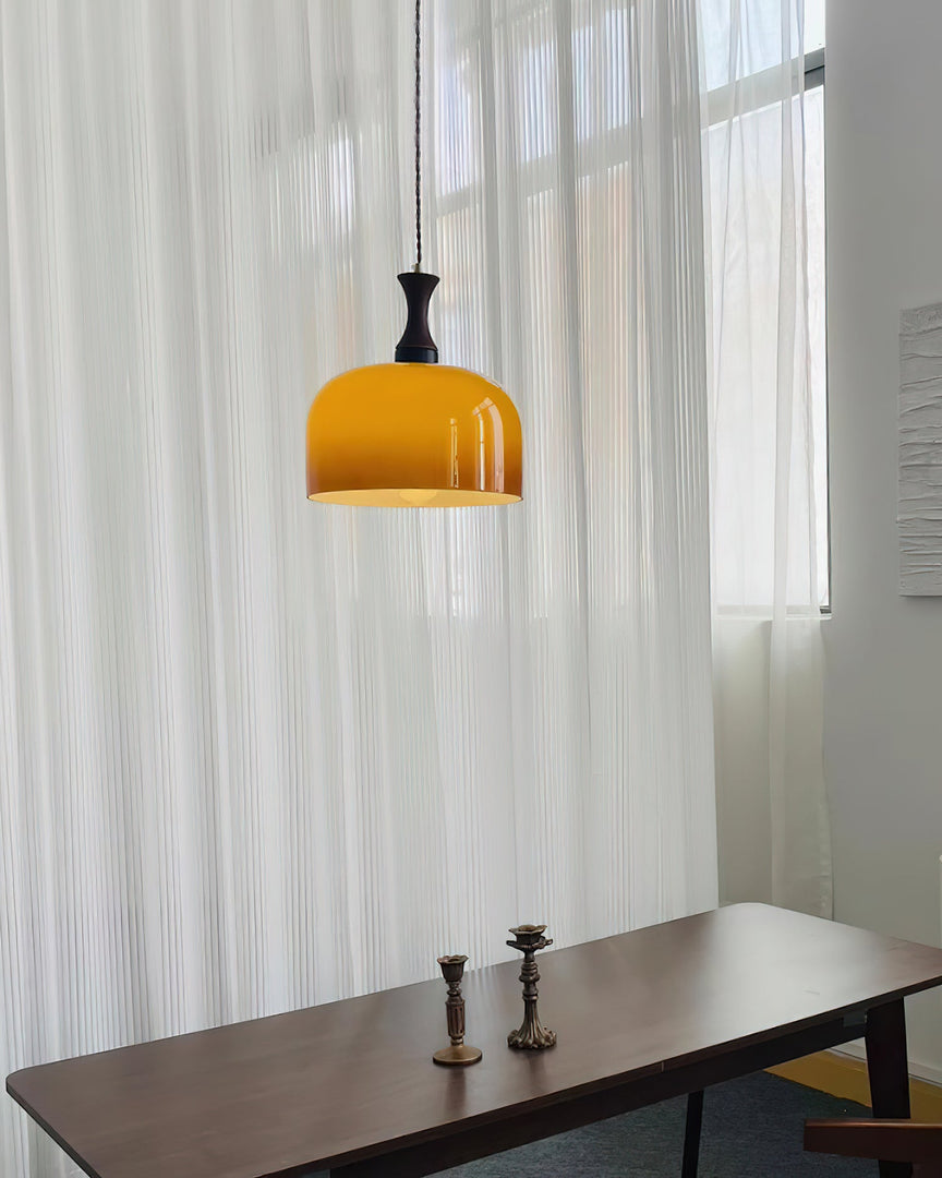 Lacey Glas-Steck-Pendelleuchte