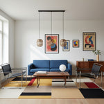 Charger l’image dans la visionneuse de la galerie, Lampe suspendue réglable en bambou Yumeko - Plafonnier à cage naturelle parfait pour les salons et salles à manger