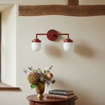 Load image into Gallery viewer, Opalume Globe Shade Modern Vanity Light for Bathroom &amp; Dressing Room
