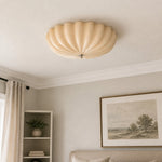 Cargar imagen en el visor de la Galería, Durnic Cream Style Ceiling Light – Modern Flush Mount Lamp for Bedroom Dining Room