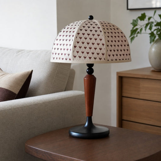 Lampe de table vintage française Fennary – Design classique élégant pour chambre et salon