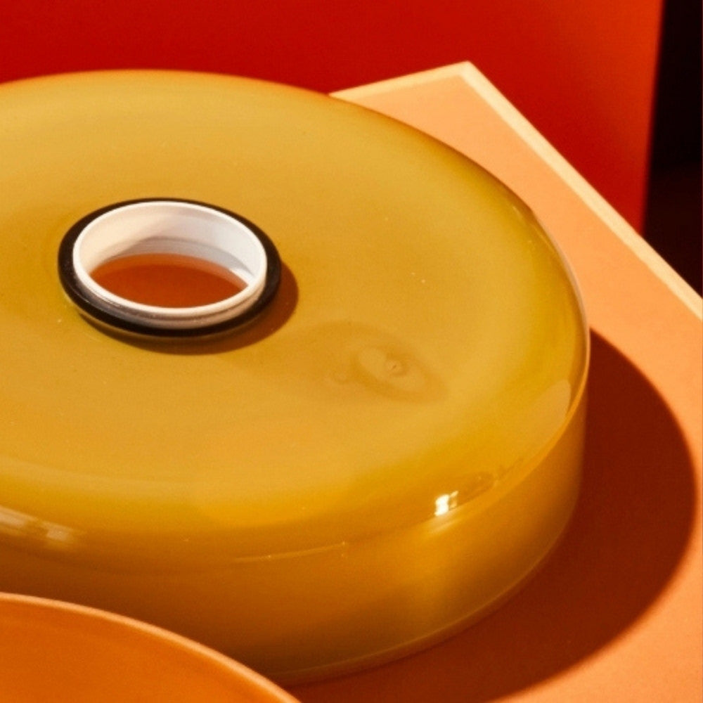 Lámpara de Pared y Techo Kalo - Aplique de Montaje Superficial con Disco de Vidrio Soplado