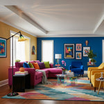 Afbeelding laden in galerijweergave, TF Dark Star Tiffany bureaulamp – Art Deco vloerlamp met glas-in-lood voor woonkamer