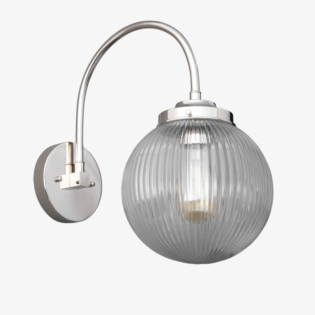 Glorica Spherical Contemporary Wall Light for Hallway & Entryway