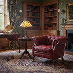 Afbeelding laden in galerijweergave, TF Dark Star Tiffany-stijl geometrische kap tafellamp voor slaapkamer en sfeerverlichting