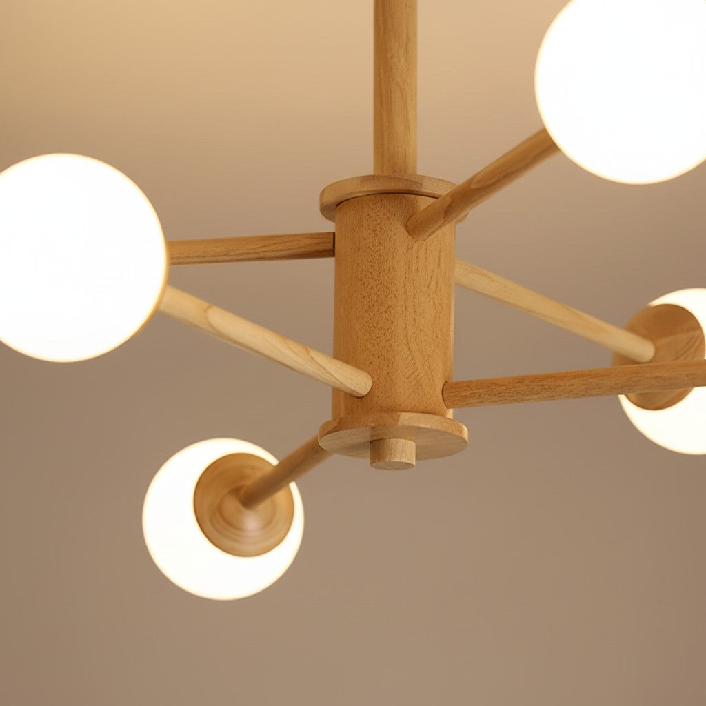 Orrise Moleculair Ontwerp Plafondlamp - Artistieke Tak Verlichting Kroonluchter voor Huisruimtes