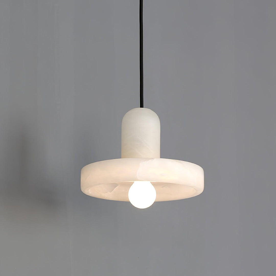 Carrara Alabaster Pendelleuchte