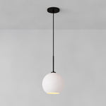 Load image into Gallery viewer, Selvion Sculptural Globe Pendant Light - Modern Glass Pendant Lamp - Sleek Design
