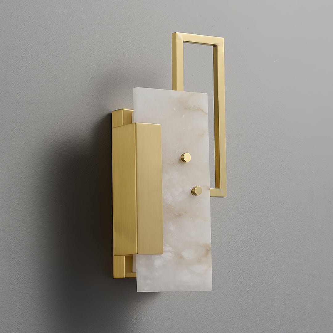 Althea Alabaster Wandkerze