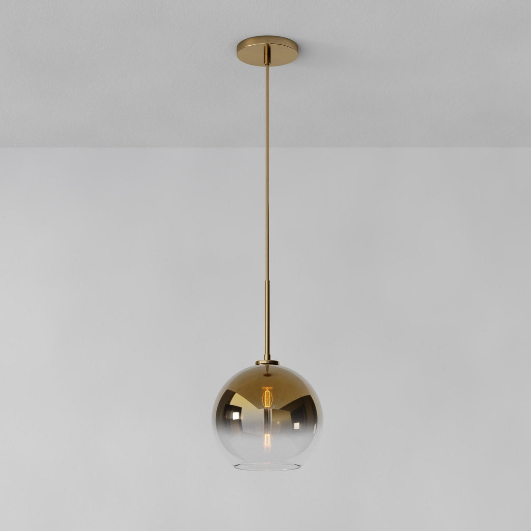 Selvion Sculptural Globe Pendant Light - Modern Glass Pendant Lamp - Sleek Design