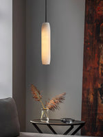 Load image into Gallery viewer, Alabaster Flute Pendant Light