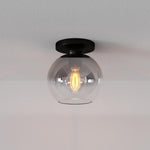 Load image into Gallery viewer, Selvion Modern Globe Pendant Light - Damp-Rated Bathroom Lighting - Luxe Glass Shade
