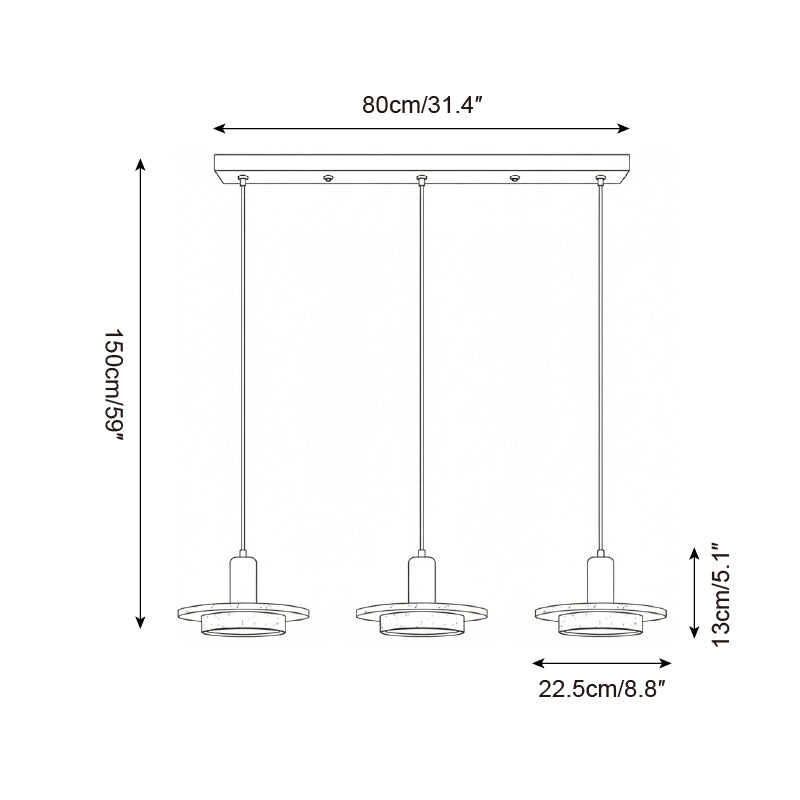 Lampa wisząca Ethereal