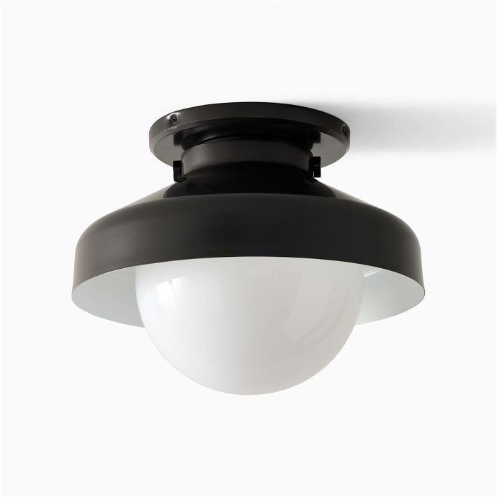 Hanton Modern Flush Mount Ceiling Light - Metal Minimalist Fixture