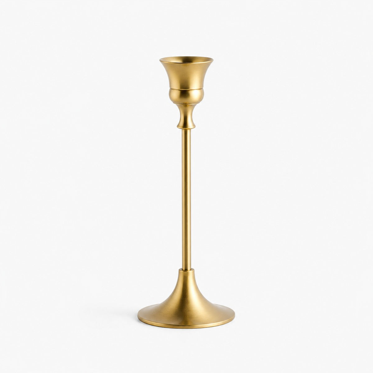 Vintage Brass Single Taper Candle Holder