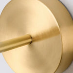 Charger l'image dans la visionneuse de la galerie, Brushed brass wall backplate detail