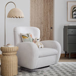 Load image into Gallery viewer, Olvara Natural Rattan Bubble Floor Lamp - Kids Room Lighting with Boho Charm
