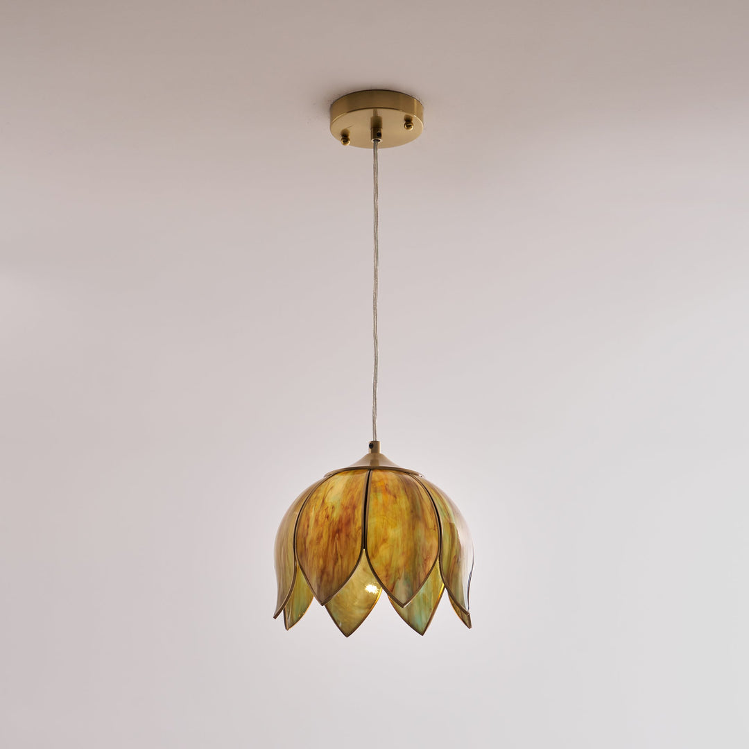 Retro Lotus Pendelleuchte