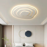 Bild in die Galerieansicht laden, Aeris Mimir Wellenförmige Acryl-Deckenleuchte – Moderne minimalistische Aufbauleuchte für Wohnzimmer &amp; Schlafzimmer