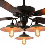 Cargar imagen en el visor de la Galería, Industrial ceiling fan light product image