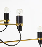 Afbeelding laden in galerijweergave, Tendrila Hedendaagse Multi-Licht Kroonluchter - Industrieel Geïnspireerd Metaal Ophangsysteem voor Lounges N01