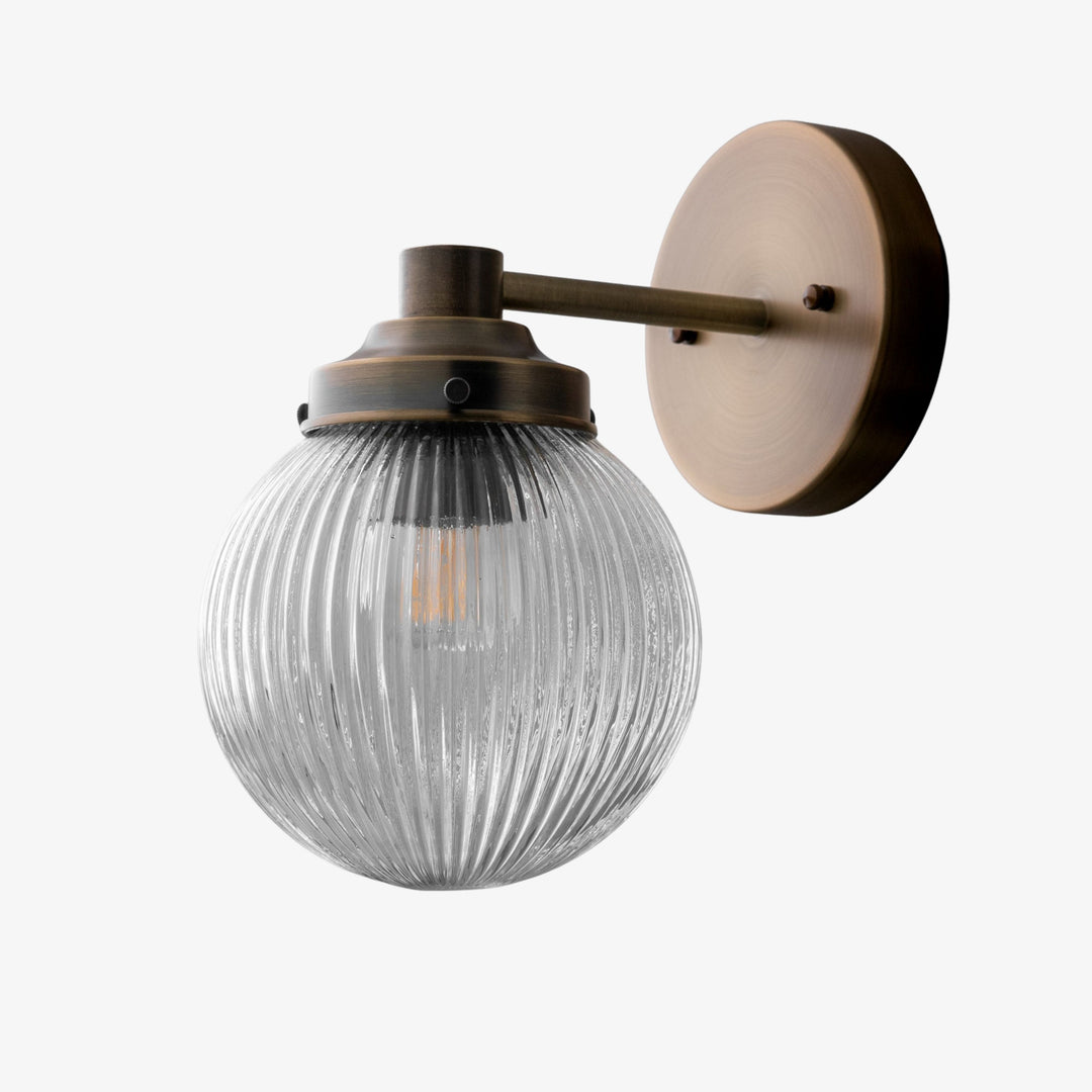 Glorica Spherical Contemporary Wall Light for Hallway & Entryway
