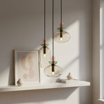 Load image into Gallery viewer, Tintora Colorful Glass Globe Pendant Light - Mid-Century Modern for Dining Rooms or Living Room