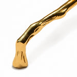 Carica l'immagine nella visualizzazione Galleria, Nature motif brass cabinet handle with 5.0 in c-c / 12.8 cm c-c mounting