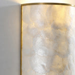 Load image into Gallery viewer, Nacrelith Capiz Shell Wall Sconce Layered Texture Design - Modern Wall Lamp for Living Space