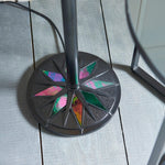 Afbeelding laden in galerijweergave, TF Astoria Art Deco Vloerlamp van Glas-in-Lood – Geometrisch Ontwerp Staande Lamp voor Woonkamer