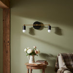 Load image into Gallery viewer, Mobilux Contemporary Linear Vanity Wall Lamp for Bath &amp; Living Room
