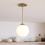 Load image into Gallery viewer, Rivolence Globe Pendant Light - Elegant Brass Lighting
