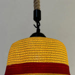 Cargar imagen en el visor de la Galería, Straw hat pendant view 3