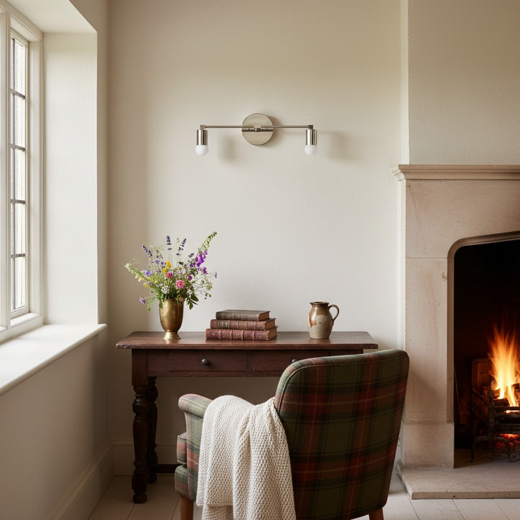 Mobilux Contemporary Linear Vanity Wall Lamp for Bath & Living Room