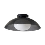 Load image into Gallery viewer, Elorina Flush Mount Glass/Metal Ceiling Light - A Stylish Fixture for Modern Spaces

