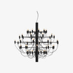 Afbeelding laden in galerijweergave, Tendrila Hedendaagse Multi-Licht Kroonluchter - Industrieel Geïnspireerd Metaal Ophangsysteem voor Lounges N01