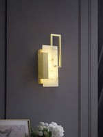 Bild in die Galerieansicht laden, Althea Alabaster Wandkerze