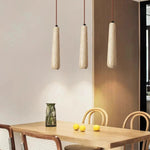 Load image into Gallery viewer, Travertine Tube Pendant Light