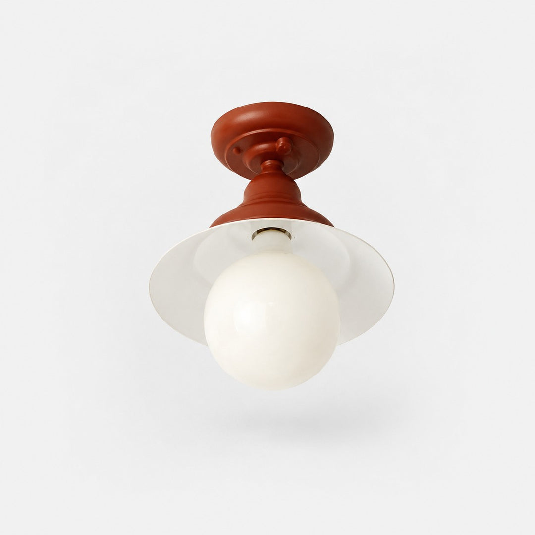 Vintage metalen plafondlamp